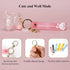 YOU WIZV Cute Keychain, Kawaii Backpack Liquid Floating Anime Bunny Keychain for Girls, Women, Daughters, Sister...