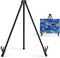 ARTIFY 14'' Tabletop Instant Display Easel, Black Steel Table Top Easels for Display, Tripod for Canvas, Paintings, Signs, Posters...