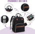 Diaper Bag Backpack, Baby Essentials Travel Tote Bag, Multi function Waterproof Backpacks, Travel Essentials with Stroller Straps & Pacifier Case ...