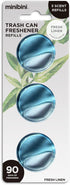Flint Minibini Trash Can Deodorizer and Odor Eliminator, Garbage Can Air Freshener and Odor Control Up to 30 Days, Refill Pack...