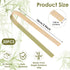 20 Pcs Bamboo Tongs Disposable Cooking Utensils Mini Wooden Tongs Natural Toast Tongs 4 Inch Cooking Tongs Bamboo Cooking Utensils for Bread Cooki...