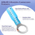 250PCS Heat Shrink Wire Connectors,Electrical Terminals Kit,Waterproof,Automotive Marine Electrical Terminals Kit,Ring Fork Hook Spade Butt Splice...