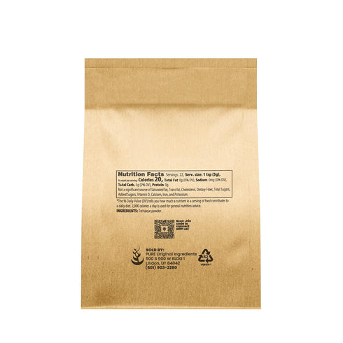 Pure Original Ingredients Trehalose (4 oz) Sugar Substitute, Natural Sweetener, Drinks & Baking...