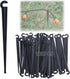 CHANGE MOORE 250 Pcs Drip Irrigation Stakes Universal Drip Tubing Hold Stakes, Plastic Garden Water Pipe Support Drip System Parts, Securing Pegs ...
