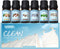 Clean Fragrance Oils Set, Premium Essential Oils for Diffuser for Home, Scented Oil for Soap & Candle Making Scents - Lemongrass, Aloe, Blossom So...