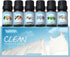 Clean Fragrance Oils Set, Premium Essential Oils for Diffuser for Home, Scented Oil for Soap & Candle Making Scents - Lemongrass, Aloe, Blossom So...
