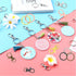 100 Pcs Keychain Hooks with Key Rings, Keychain Clip Hooks with Rings for Lanyard Jewelry Making DIY Crafts Silver(50 Pcs Metal Lobster Claw Clasp...