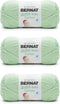 Bernat Softee Baby Cotton Jade Frost Yarn - 3 Pack of 120g/4.25oz - Blend - 3 DK (Light) - 254 Yards - Knitting/Crochet......
