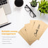 ACSTEP 100 PACK Brown Cash Envelopes 3 1/2 x 6 1/2 for Budgeting, Small Kraft Money Envelopes Self Adhesive for Cash, Coins, Check, Seeds, Money S...