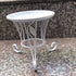 Angoily Metal Plant Stand Metal Potted Plant Stands Iron Round Flower Pot Stands Indoor Outdoor Plant Holder Support Rack for Planter Flowerpot Wh...