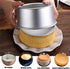EXGOX 2 Pack 8-Inch Non-Stick Deep Aluminum Round Cake Pan with Removable Bottom for Wedding/Birthday/Christmas Cake Baking Round Cake Tin Set wit...