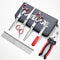 Multifunctional 7 in 1 Dog Grooming Scissors with Safety Round Tip, Stainless Steel Grooming Kit with Titanium Coating for Dogs and Cats at Home...