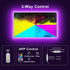 LED TV Backlight, 16.4 ft USB Powered LED Lights for TV 65-80 inch, Led TV Light, RGB Color Changing LED Strip Lights TV Monitor Behind Lighting w...