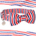 DOGWONG American Flag Dog Collar with Bowtie, Flag Cotton Dog Collar Comfortable Durable American Dog Collar - Memorial Day Collar for Small Mediu...