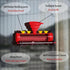 Hummingbird Feeder, Window Hummingbird Feeders with Long-Lasting Strong Suction Cups, 4 Ports Flower Bar Humming Bird Nectar Feeder, Ant & Leak Pr...