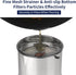 1.2L Bacon Grease Saver Container with Fine Mesh Strainer and Non-slip Silicone, Cooking Oil Keeper Grease Fat Storage Filter Container for Kitche...