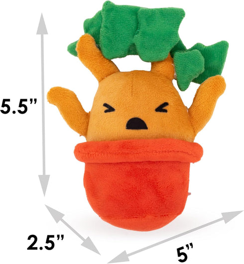 Buckle-Down The Wizarding World of Harry Potter Dog Toy, Mandrake Root Charm Pose Pet Toy, Plush...