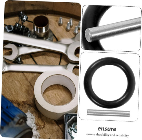 6 Sets Pin and Ring Lock Ring Wrench Ring Drive Socket Retainer Ring Socket Retainer with O-ring Ring Clips Retaining Rings Drive Retainer Pin Ele...