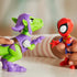 Spidey and his Amazing Friends Marvel Dino-Webs, Spidey and Goblin Raptor Action Figures Set, Super Hero Toys for Boys and Girls Ages 3 and Up...