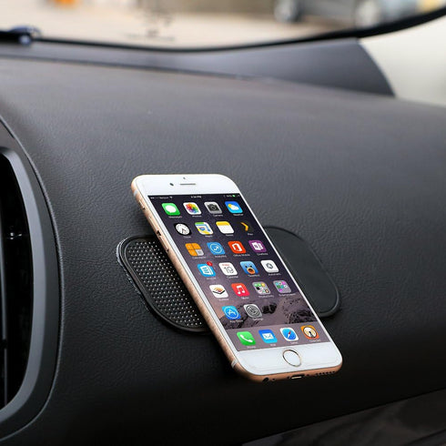 Anti-Slip Pad, Bysameyee Anti-Slide Fixate Sticky Mat for Car Dashboard, Silica Gel Non-Slip Pads for Radar Detector Cellphone, Pad, Keys,Glass, M...