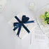 Double Face Navy Blue Satin Ribbon 5/8 Inch X 50 Yards Polyester Ribbons for Gift Wrapping Fabric Ribbon for Crafts Flower Bouquet Sewing Arts Wed...