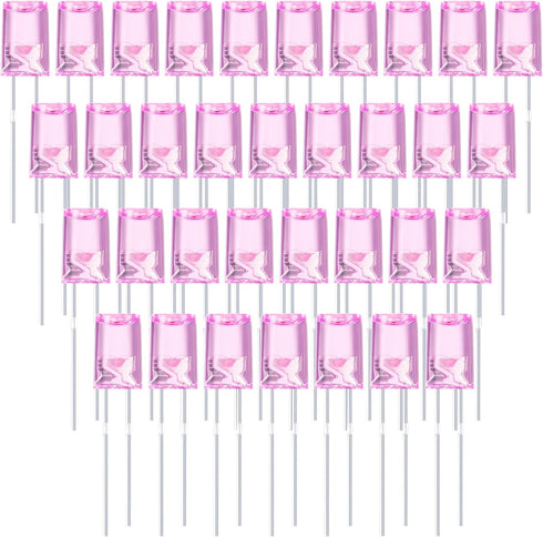 Mudder 60 Pcs LED 5mm Outdoor String Lights Replacement Bulbs Energy Efficient LED Patio Wire Light Set Connectable Home Decor Light Bulb for Wedd...