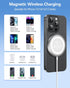 Magnetic Wireless Charger - NANAMI Fast Wireless Charging Pad for MagSafe Charger iPhone 15/14/13/12 Series, Phone Charger for Airpods 3/2/Pro/Pro...