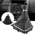KIMISS 5 Speed Car Gear Shift Knob Boot Gearstick Gaiter Kit Manual/Auto Gear Shifter Boot Cover Replacement for Golf 6 MK5 MK6 for Jetta 2005-201...