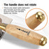 KSEIBI 281380 Narrow Bucket Brick Trowel Wooden Handle Square Tip Bricklaying Trowel (8Inch-200mm)...