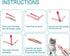 Cat Wet Treats Dispense Spoon?Treat Squeeze Spoon? Feeding & Watering Supplies Wet Cat Food Storage pet Food Spoon(Yellow and Blue)...
