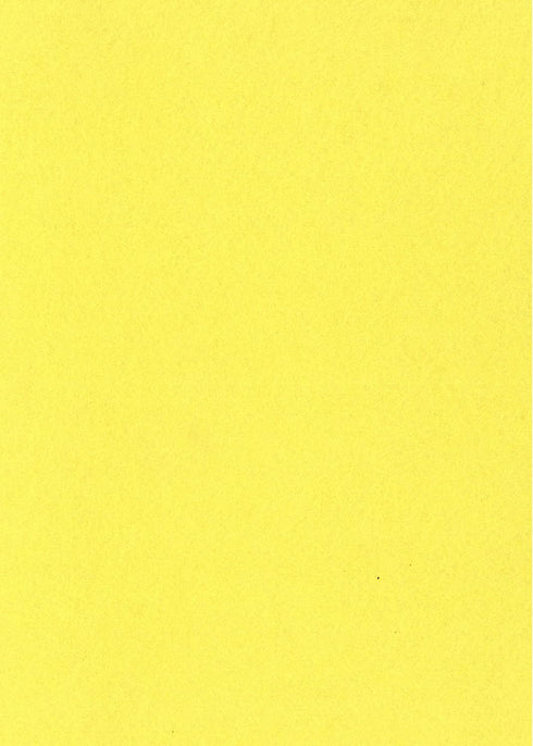 Yellow - Banana Cream - Large Wool Felt Premium Sheet - 20% Wool Blend - DIY, Sewing, Crafting, Felting - National Nonwovens - 36 in x 36 in Wool ...