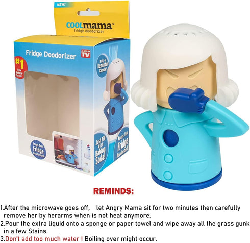 Spardar Chilly Mama Fridge Deodoriser, Refrigerator Odor Absorber Freezer Fridge Odor Eliminato, The Fun and Easy Way to Absorbs Odors with Amazin...
