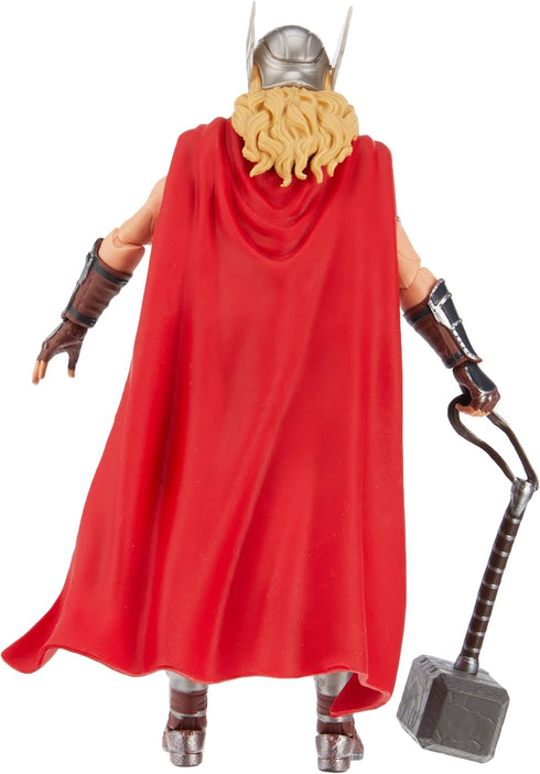 Marvel Legends Series Thor: Love and Thunder Mighty Thor Action Figure 6-inch Collectible Toy, 4 Accessories, 1 Build-A-Figure Part...