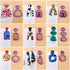 Yayatty 400 PCS Polymer Clay Cutters Set, 18 Shapes Clay Earring Cutters with Earrings Accessories, Clay Pattern Cutting Molds, Plastic Clay Cutte...