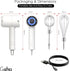 | Hand Whisk Electric | 3 Speed Handheld Mixer | Two Whisk Mount Baking Mixer | Cordless Electric Hand Mixer For Eggs, Soups, Cream, Batters | Por...