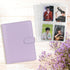 A5 Binder, Kpop Photocard Binder, 6 Ring Binder Album with 200 Card Slots, PU Leather Binder Cover with Magnetic Buckle Closure for Organizing Tra...