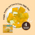 Simply Desserts Sugar-Free Peach Jel, 6-Pack – Vegan Dessert, Keto Snacks, Diabetic Friendly & Kosher, 1.7 Oz Ea...