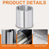 4'' x 20' Aluminum Flashing Roll - Roof Flashing, 0.2mm Thickness Aluminum Roof Panels, Metal Roof Flashing for Sealing Windows Doors, Shed Weathe...