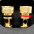 Loudspeaker Junction Box 4 inch Round 2-Way Speaker Wiring Cup for car/DIY Home Stereo Kits(2pieces...