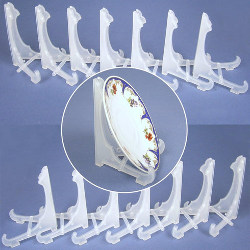Clear Frosted Locking Bar Easels 4 Inch High Pack of 15 easels...