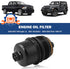 Ecodiesel Engine Oil Filter 68507598AA 68498720AA Compatible with Jeep 2020 2021 Wrangler JL,2021 Gladiator,2020 2021 2022 2023 Ram 1500 DT...