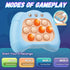 Quick Push Game for Kids 8-12,Pop Sensory Fidget Toys for Kids 6-12,Birthday Gifts for Boys and Girls (Light Blue)...
