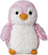 Aurora® Playful PomPom Penguin™ Brights Stuffed Animal - Vibrant Companions - Endless Fun - Pink 6 Inches...