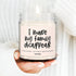 I Made My Family Disappear Candle | West Clay Company | Evergreen + Snow Scented Soy Coconut Wax Nontoxic Candles | Festive Christmas Holiday Deco...