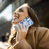 HAOPINSH for iPhone 11 Wallet Case with Card Holder, Blue Flower Bird Pattern Back Flip Case PU Leather Kickstand Card Slots Case for Women Girls,...
