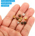 PATIKIL Flower Bead Caps, 100Pcs 6x5mm Hollow Metal Spacer Bead End Caps for Jewelry Making Earring Bracelets Necklace DIY Crafting, Multicolored...