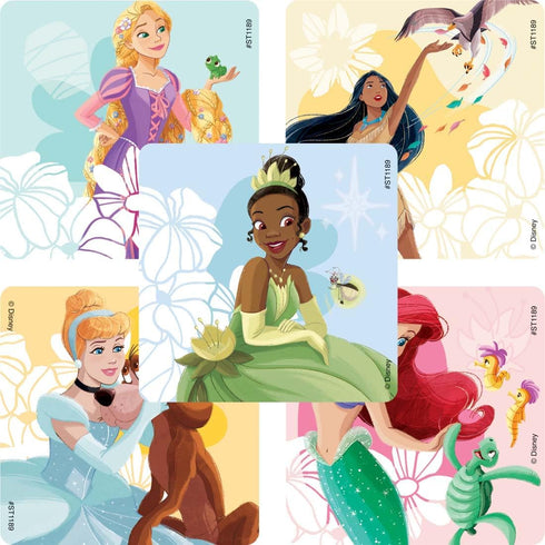 SmileMakers Disney Princess Enchanted Stickers - Prizes and Incentives - 100 Per Pack...