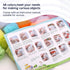 JUPEAN Needle Felting Wool, Roving Wool, Needle Felting Starter Kit for Beginner - 48 Colors Wool Roving Yarn with 2-Layer Transparent Storage Box...