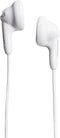 Magnavox MHP4820-WH Gummy Earbuds in White | Available in Pink, White, Black, Blue, & Teal | Earbuds Gummy | Extra Value Comfort Stereo Earbuds | ...