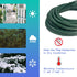 6 Ft Outdoor Extension Cord for Christmas Decorations- 16/3 SJTW Waterproof Power Cable with 3 Prong Grounded Plug, Green...